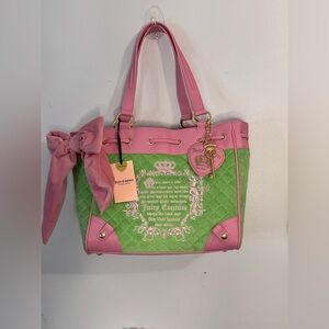 Juicy Couture Tale Tote (Retro Green)